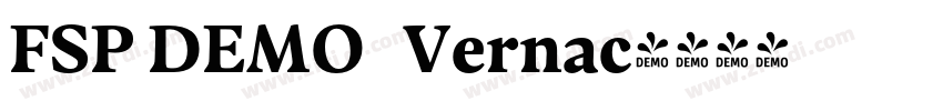 FSP DEMO   Vernac字体转换